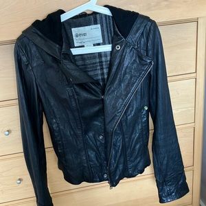 Ever leather jacket Size S